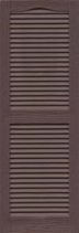 Vinyl Shutters Color Option - Federal Brown